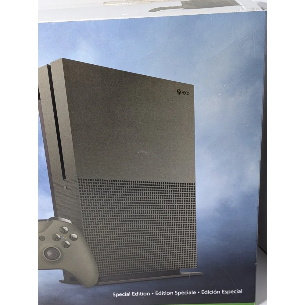Xbox One S Battlefield 1 Military Green 1TB Console And Box Only